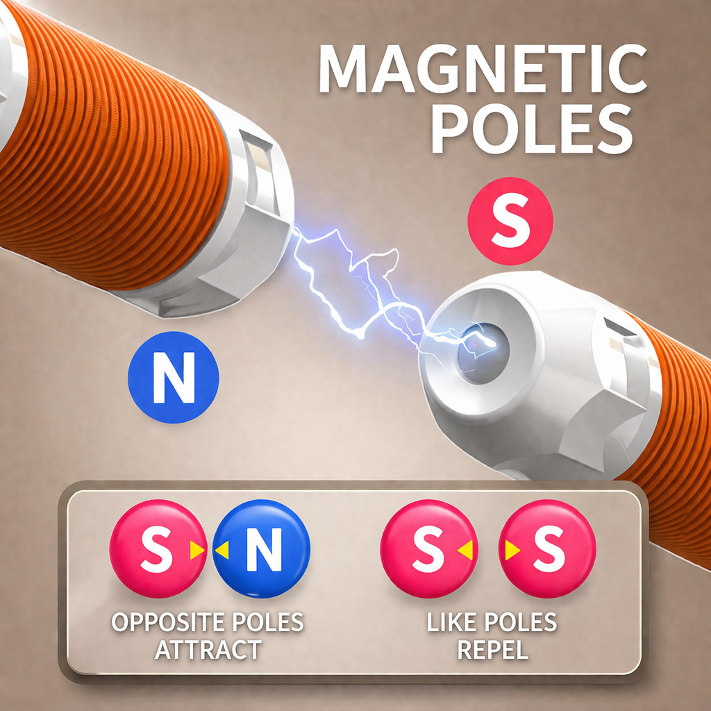 Montessori Magnetic Wand Building Set