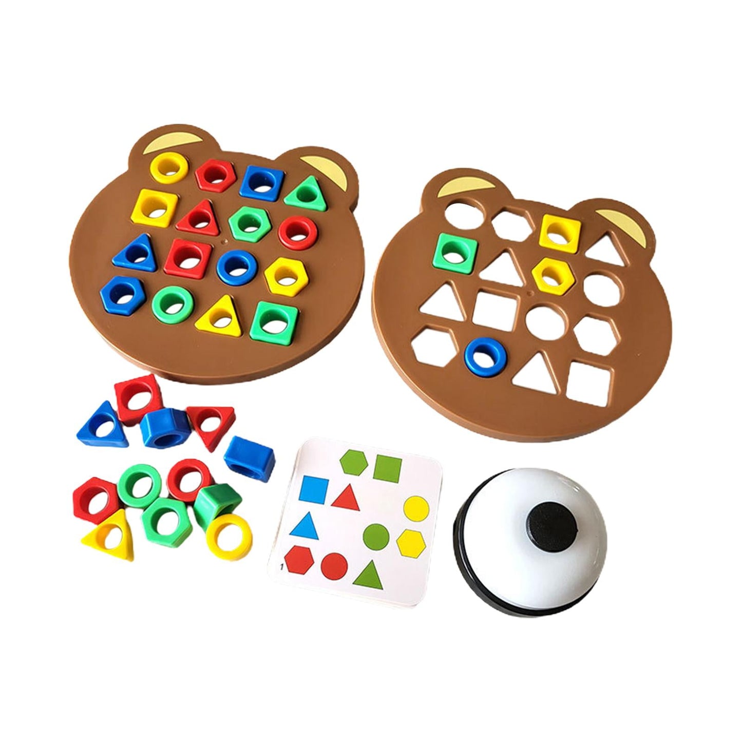 Montessori Shape & Color Matching Puzzle