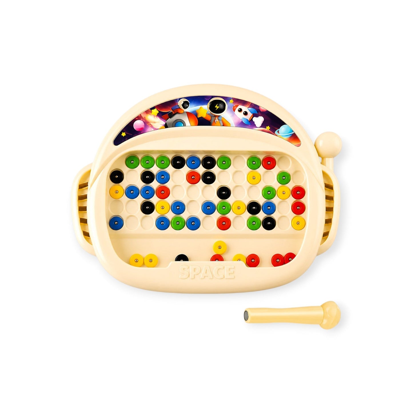 Montessori Magnetic Dot Art Drawing Board - Project Montessori