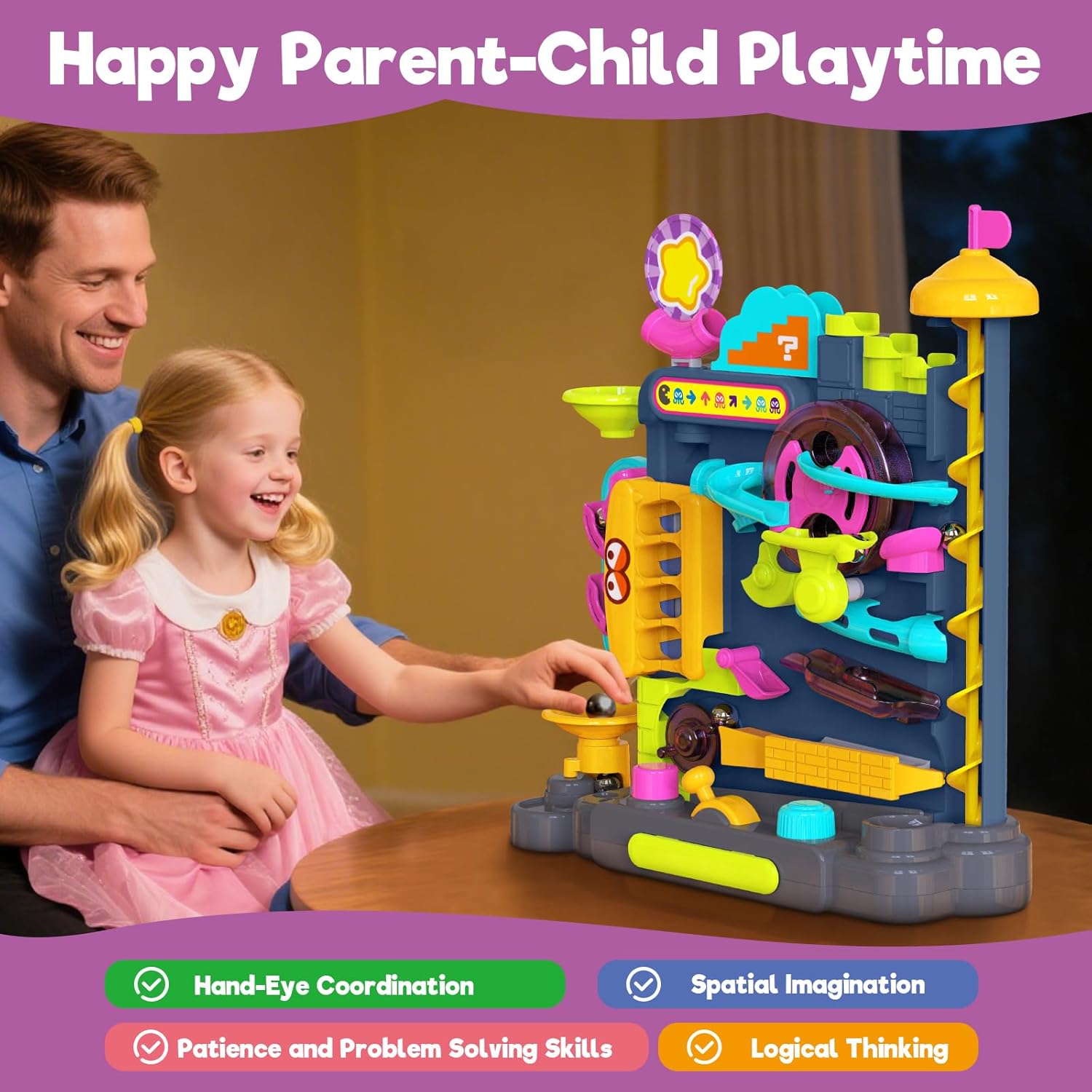 3D Marble Run Obstacle Challenge Game - Project Montessori