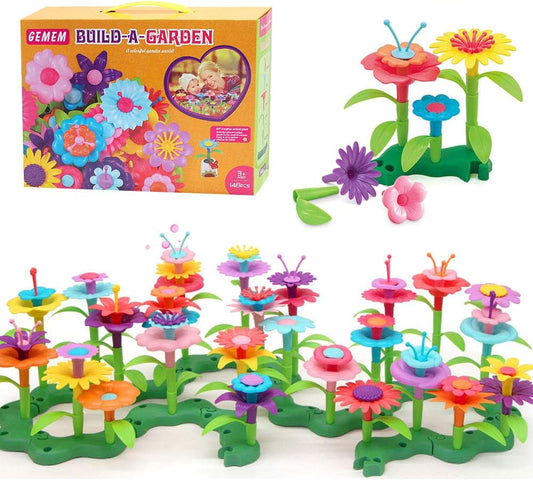 Flower Garden Building Set  (46 pieces)
