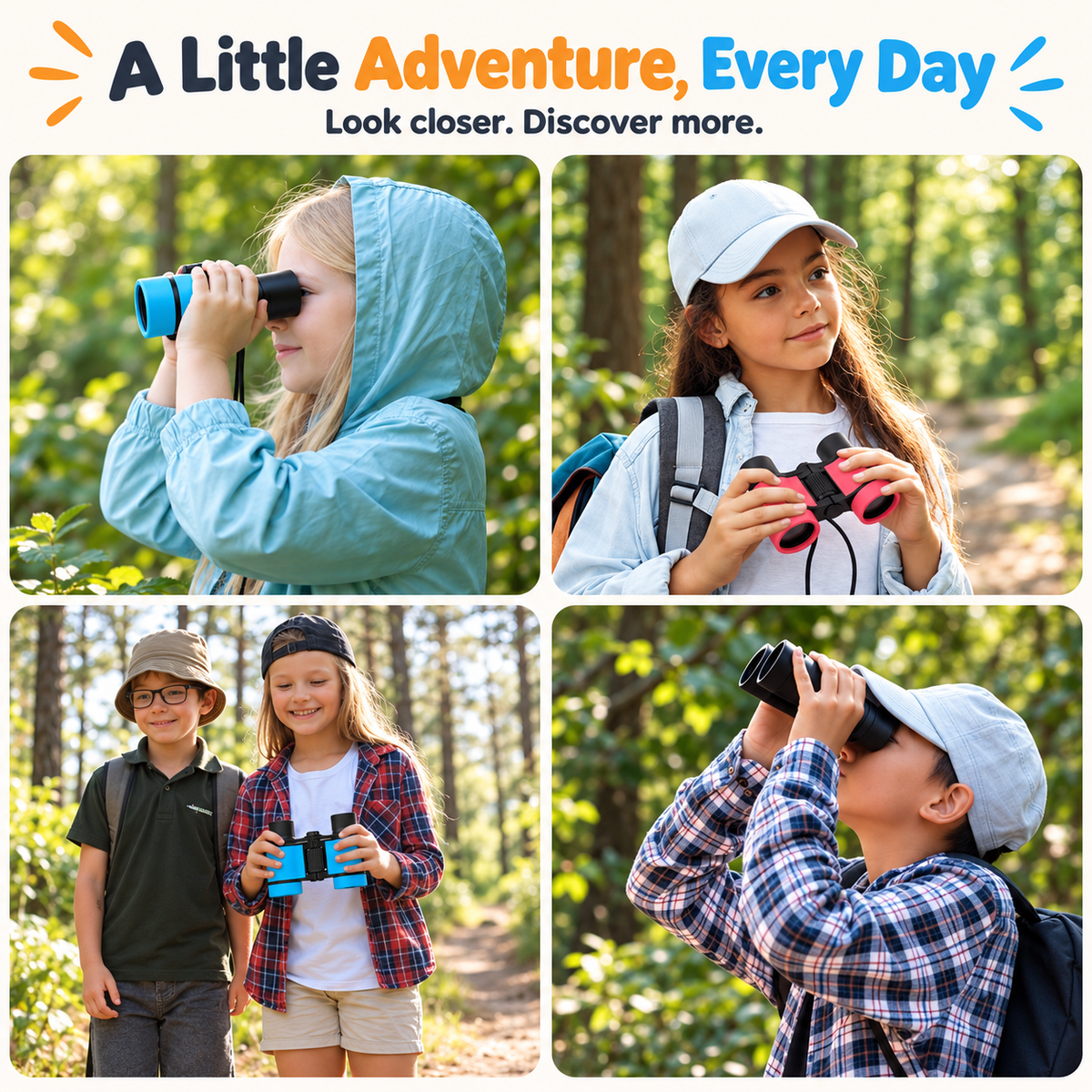 Montessori Little Explorer Binoculars