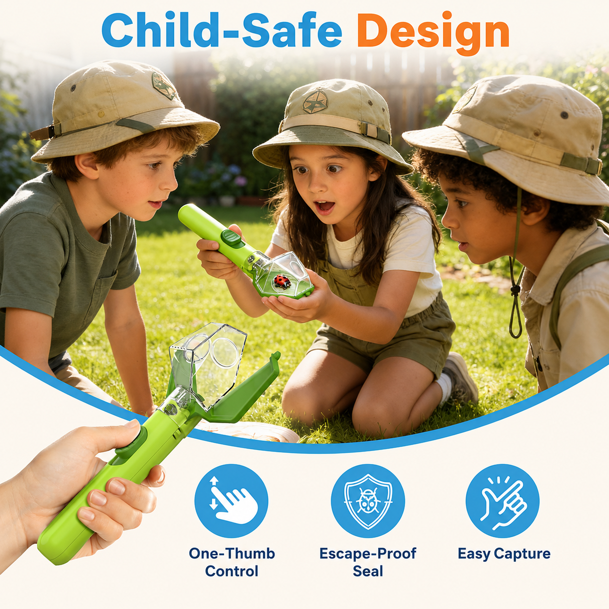 Montessori Insect Catcher Kit
