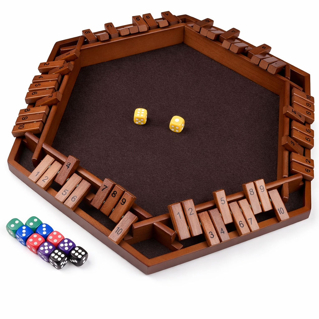 Montessori Shut The Box Dice Game