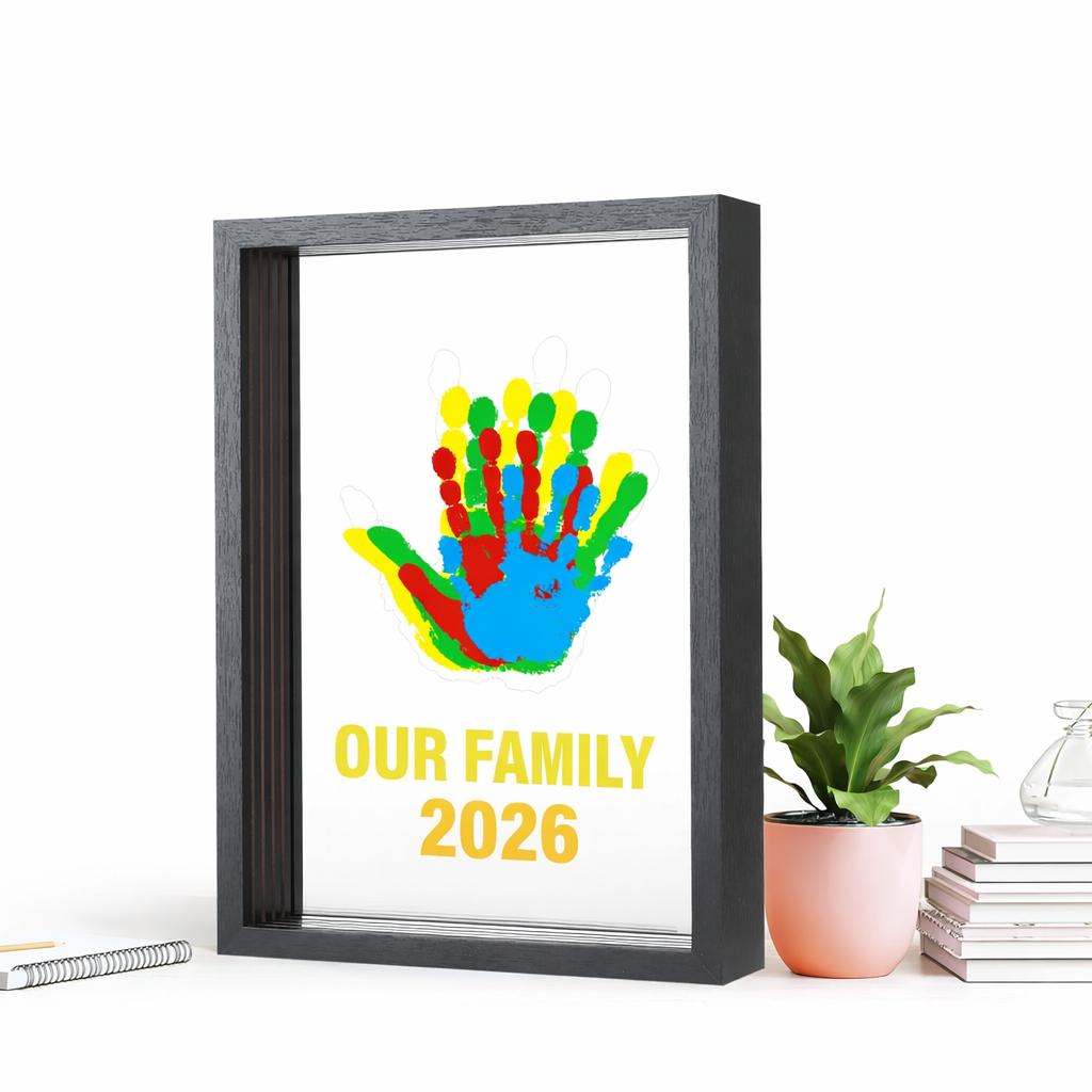 Montessori Family Keepsake Frame