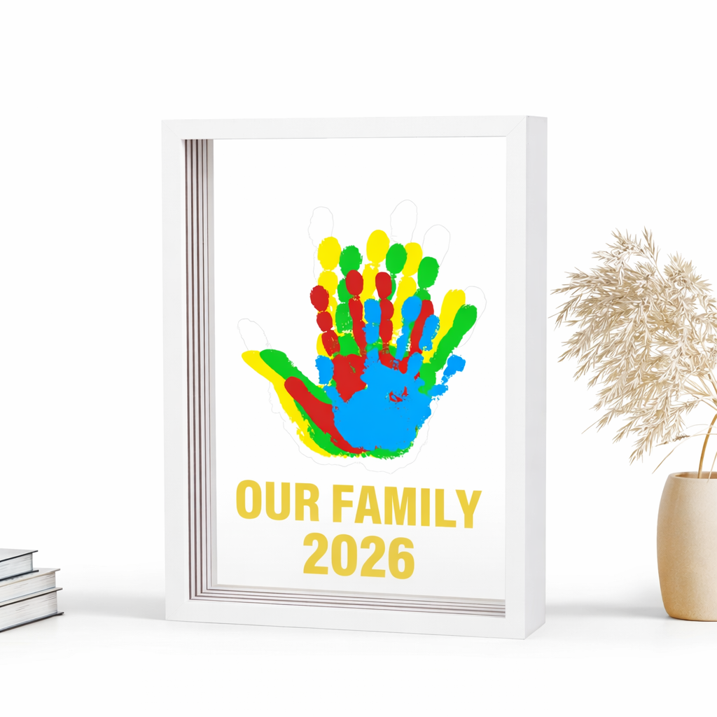 Montessori Family Keepsake Frame