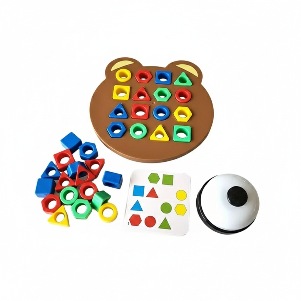 Montessori Shape & Color Matching Puzzle