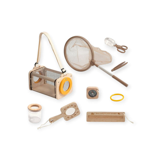 Montessori Wooden Bug Catcher Kit