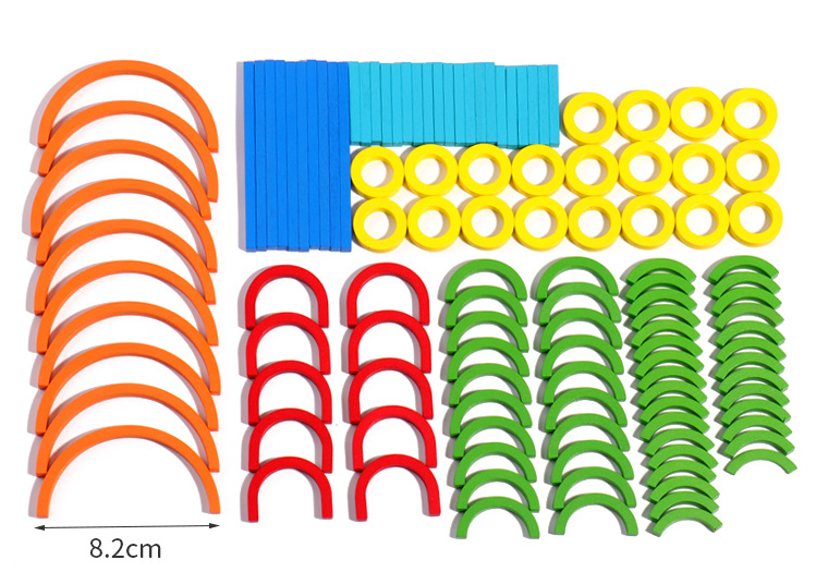 Montessori Masterpieces: Sticks & Rings Builder