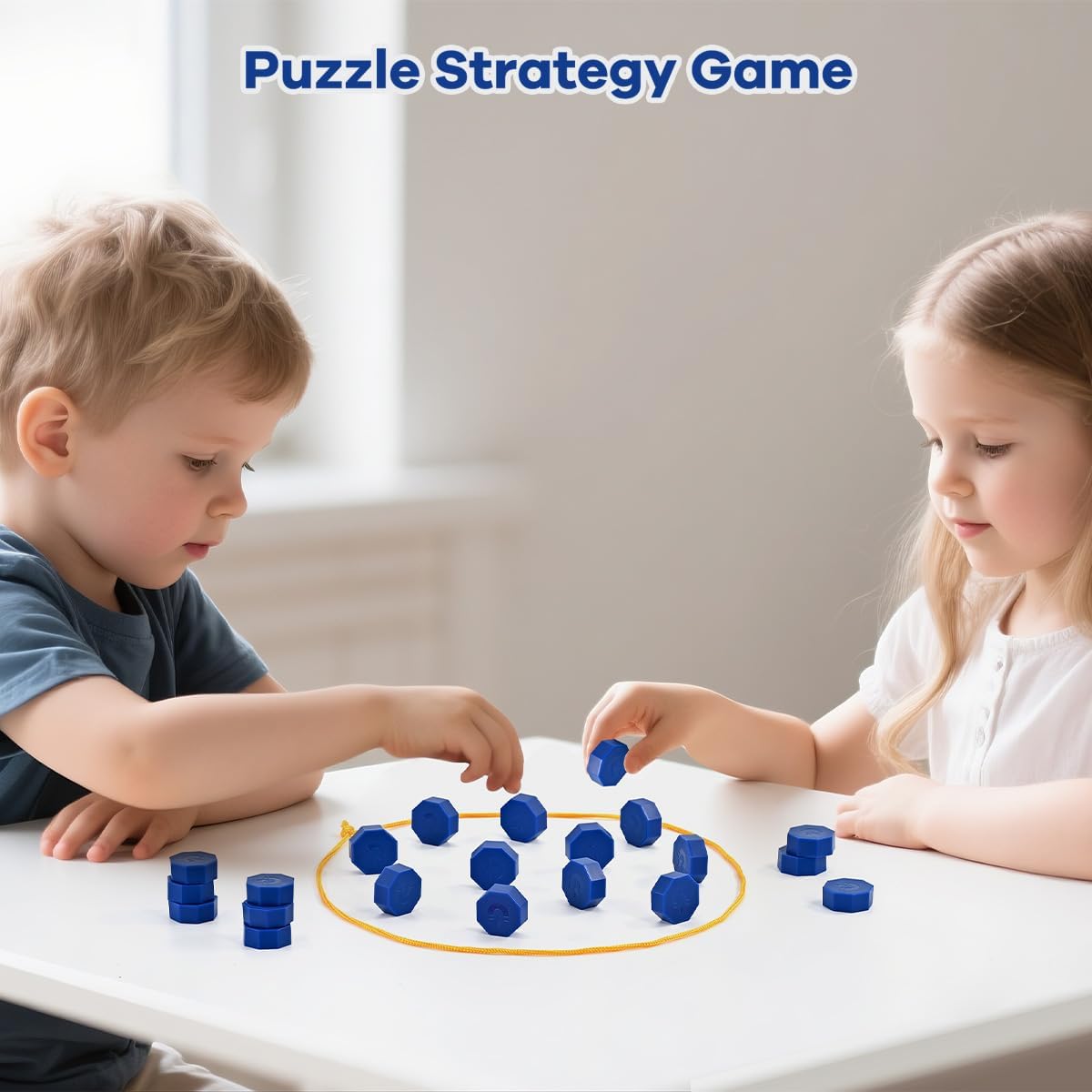 Kids & Family Magnetic Stone Game - Project Montessori