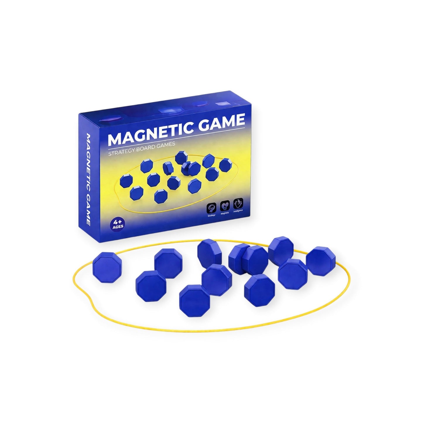Kids & Family Magnetic Stone Game - Project Montessori