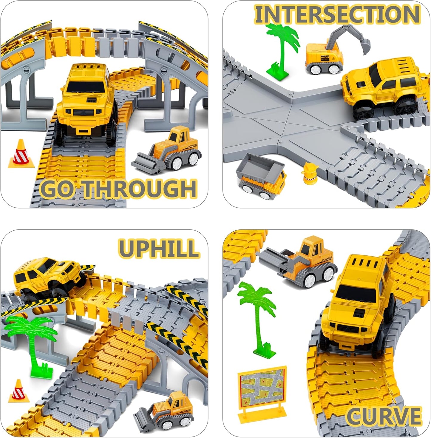 Kids Flexible Race Track Set - Project Montessori