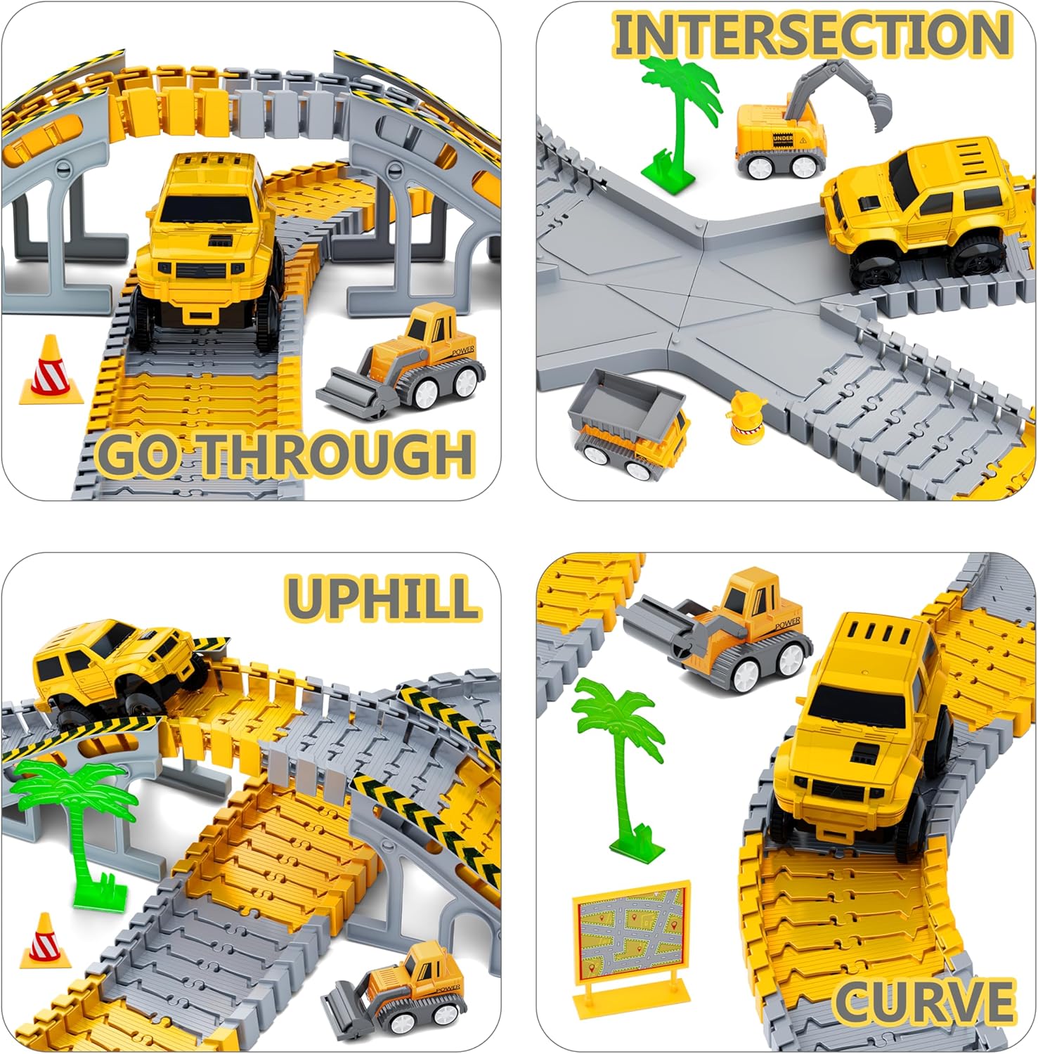 Kids Flexible Race Track Set - Project Montessori