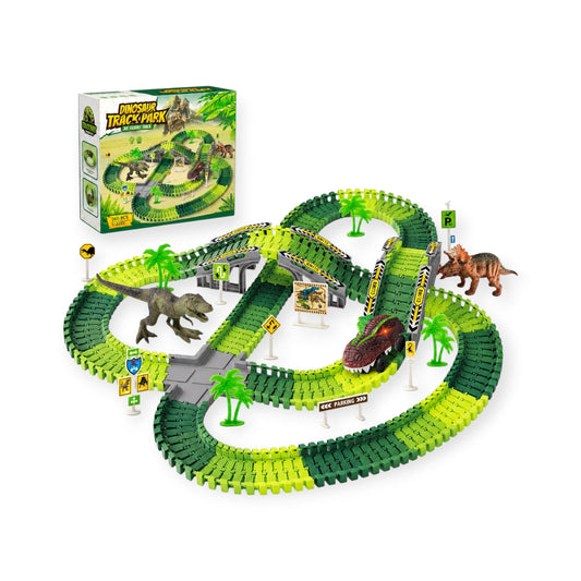 Montessori Dino World Race Track - Project Montessori