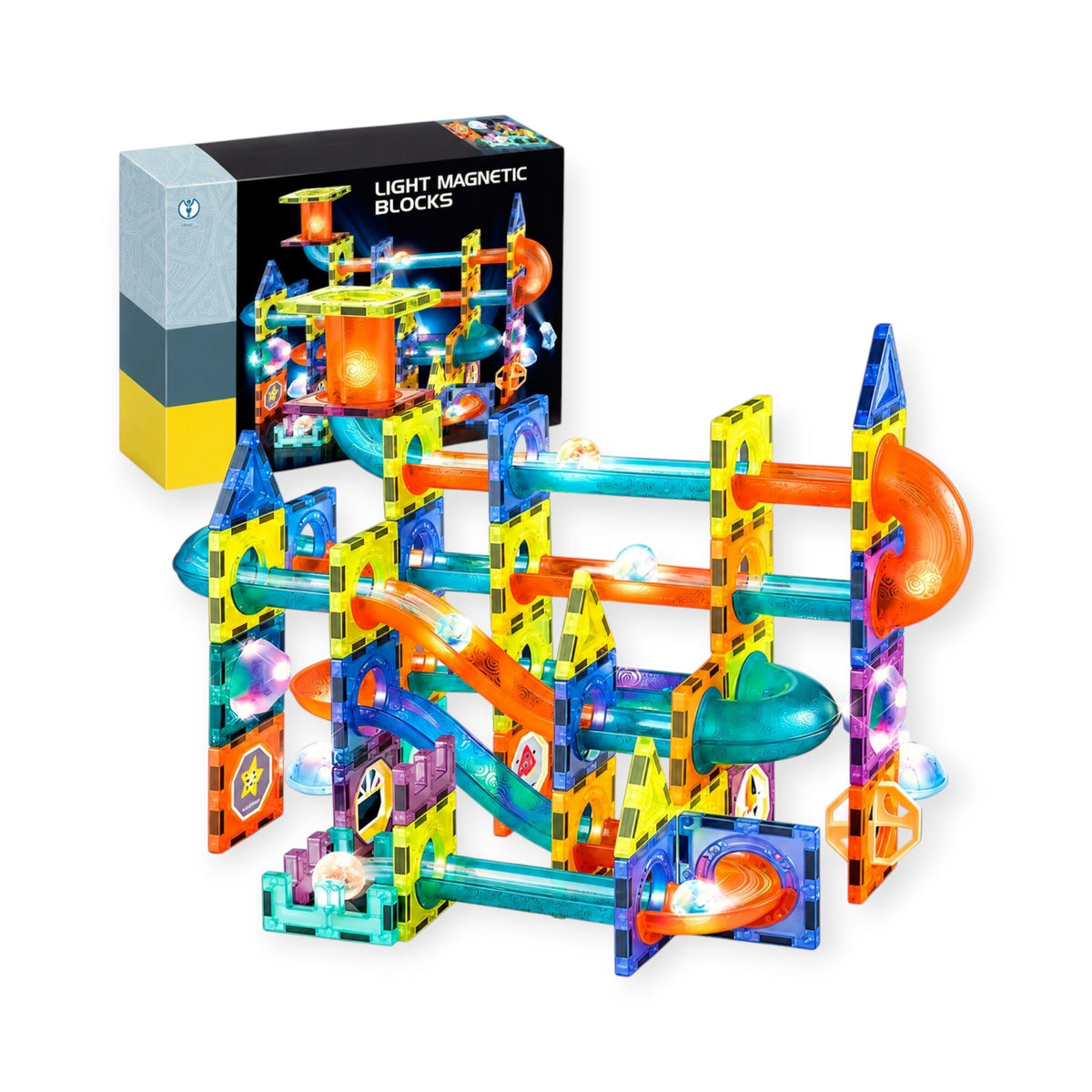 Montessori Glow Magnetic Tiles - Project Montessori