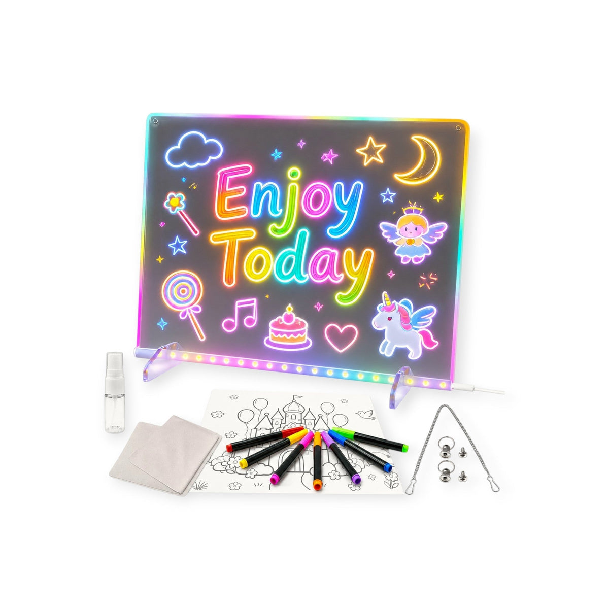 Montessori LED Creative Board - Project Montessori Drawing Board