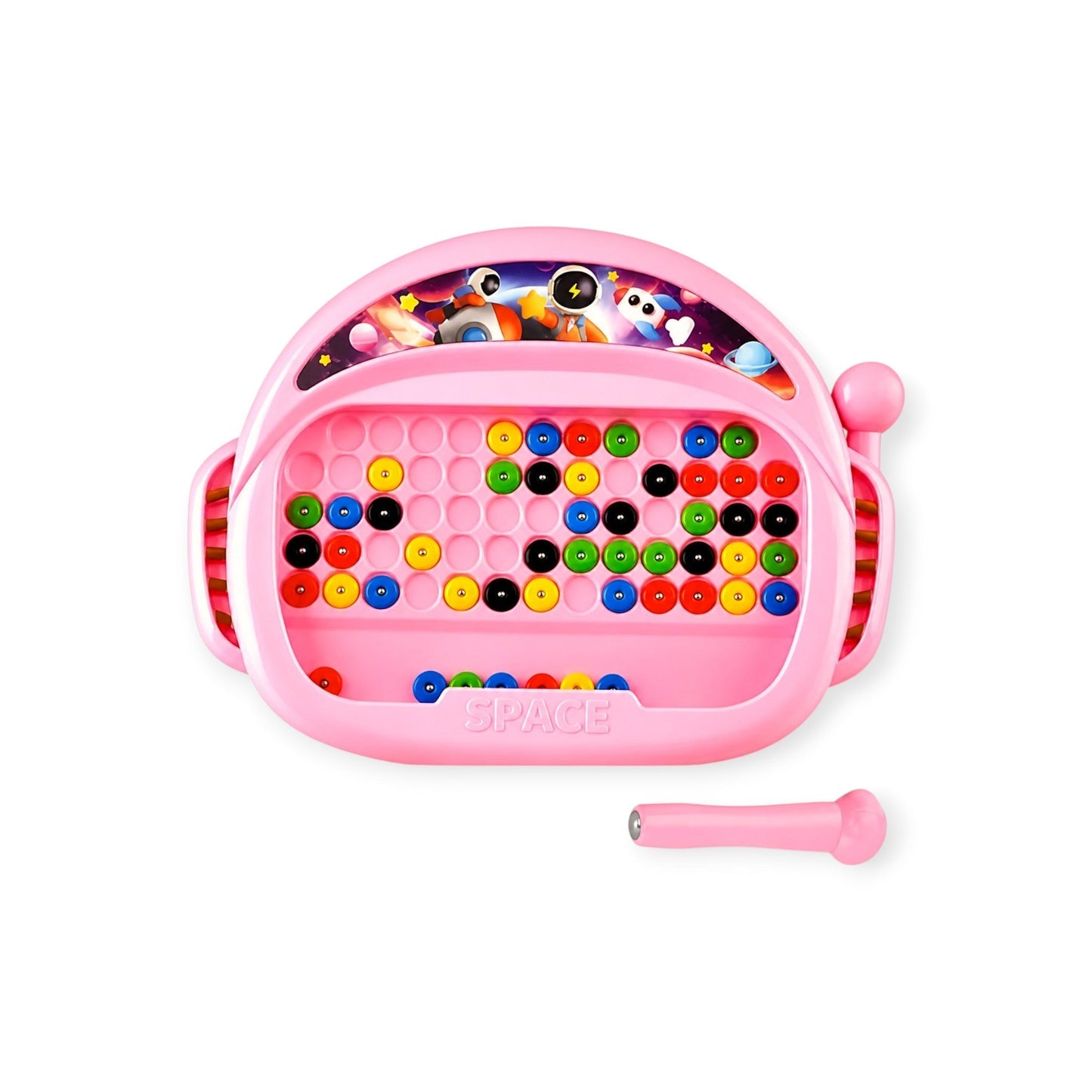 Montessori Magnetic Dot Art Drawing Board - Project Montessori