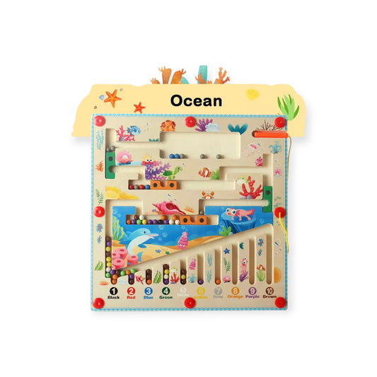 Montessori Magnetic Maze Board - Project Montessori