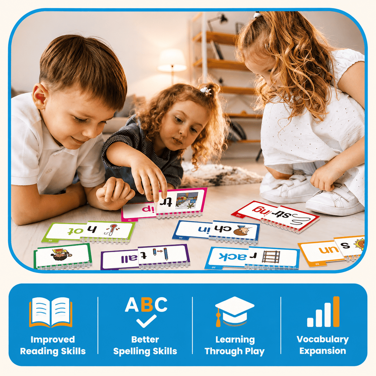 Montessori Word Flip Cards - Project Montessori Flash Cards