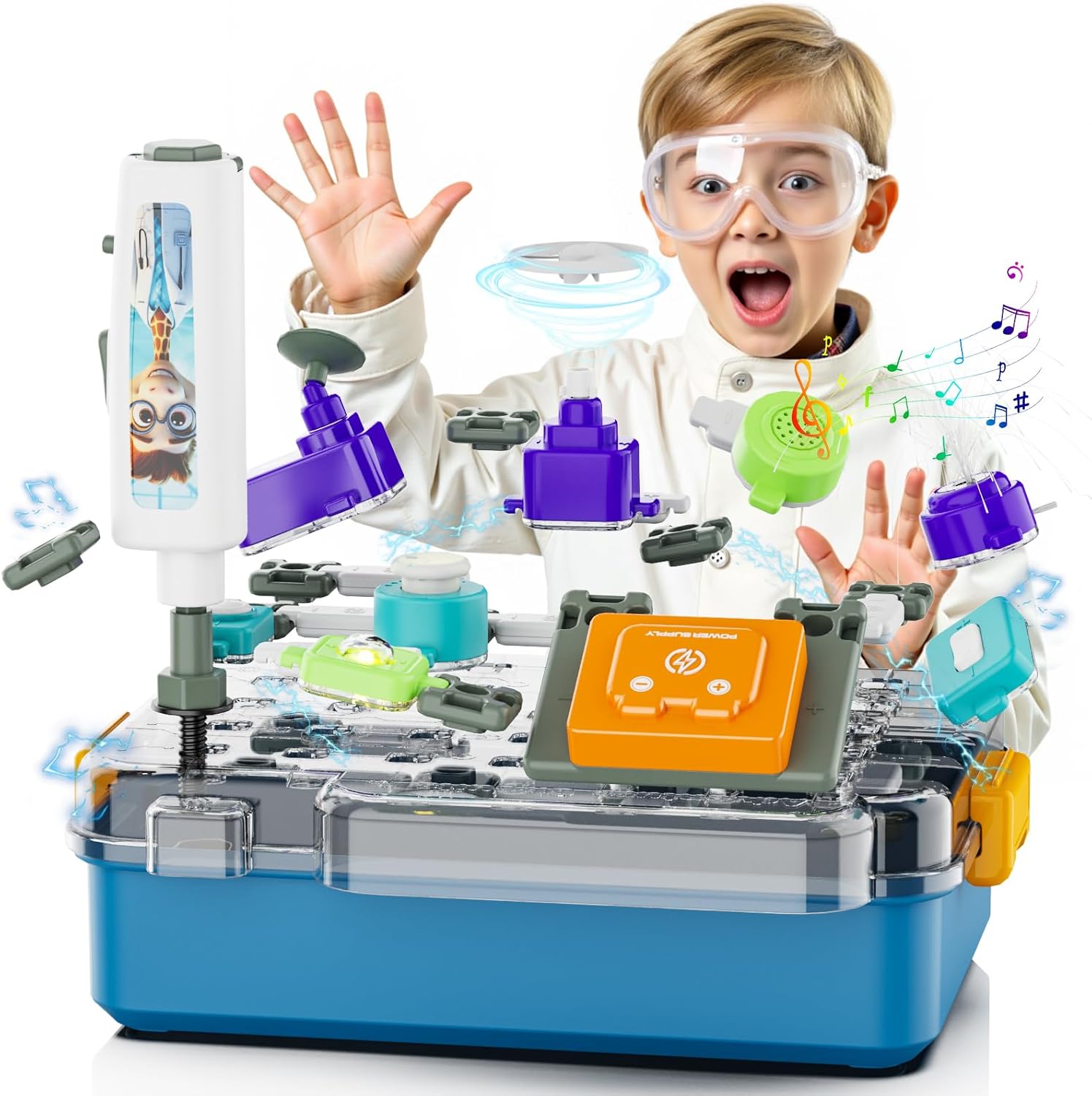 STEM Electronic Circuit Kit 480+ Projects - Project Montessori