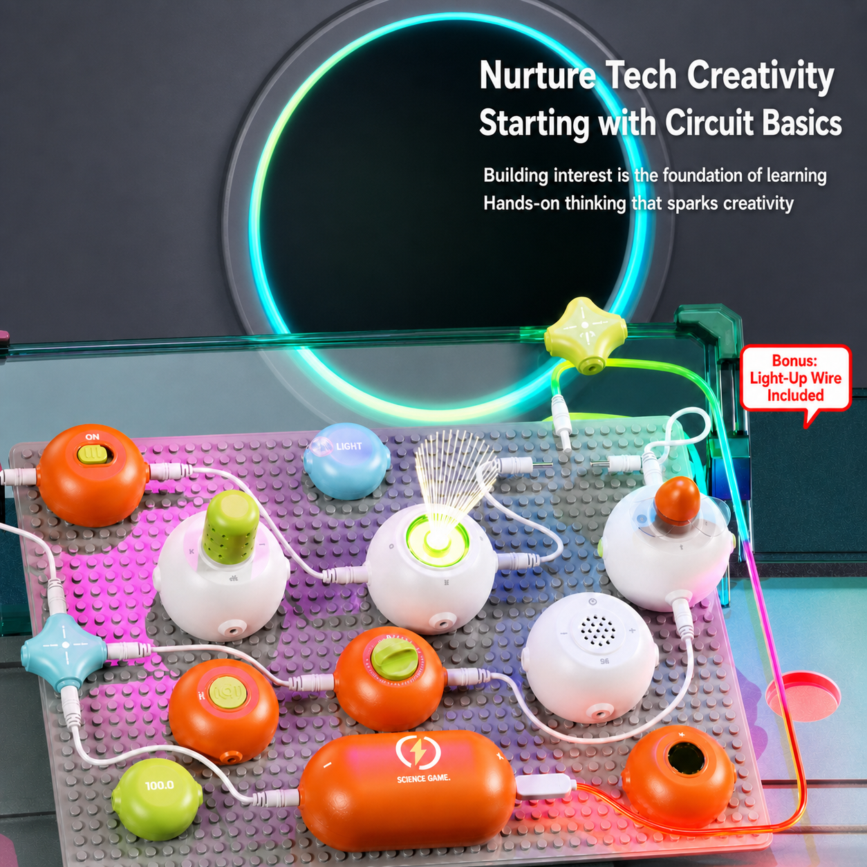 STEM Electronics Snap Circuit Kit for Kids - Project Montessori