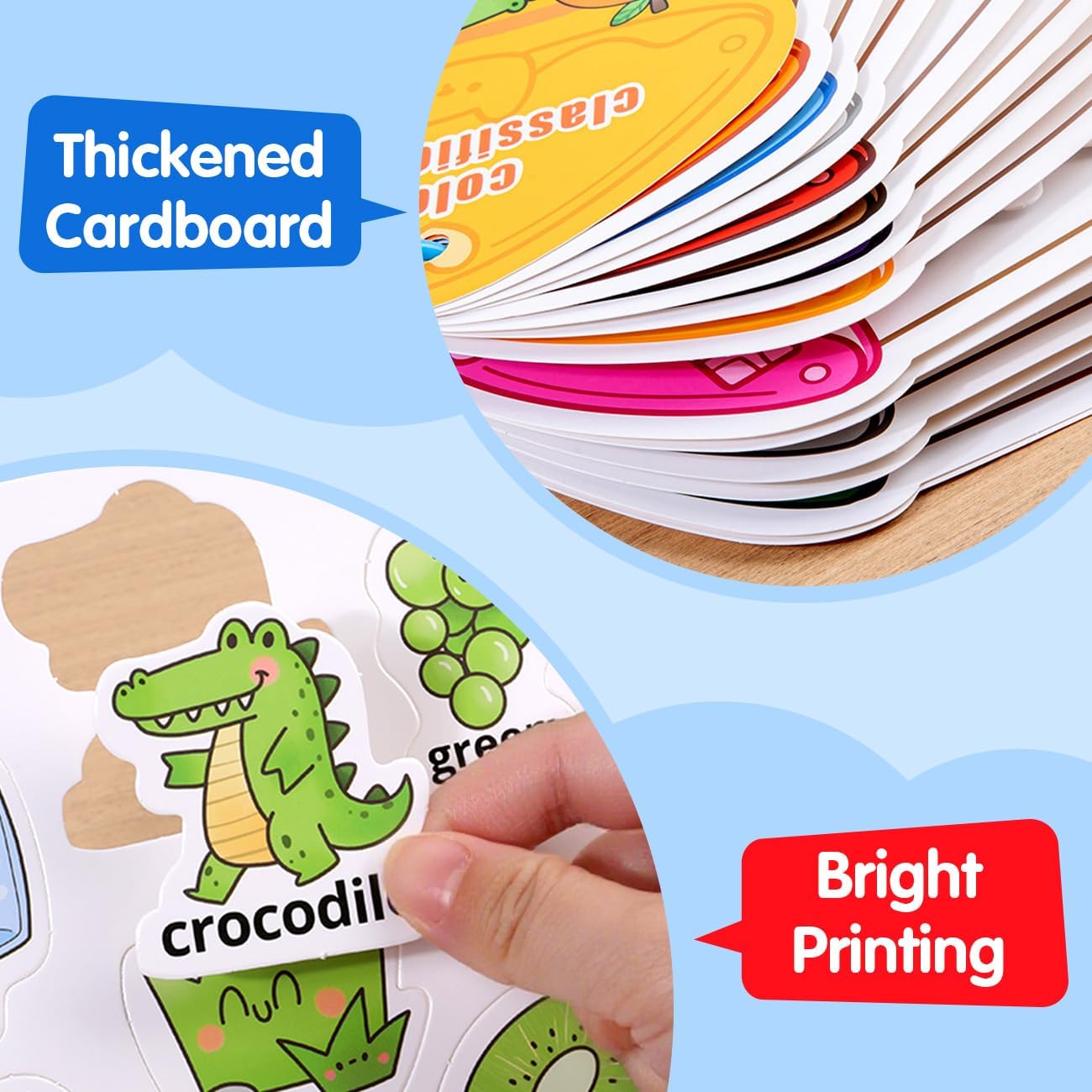 Toddler Color & Vocabulary Busy Book - Project Montessori
