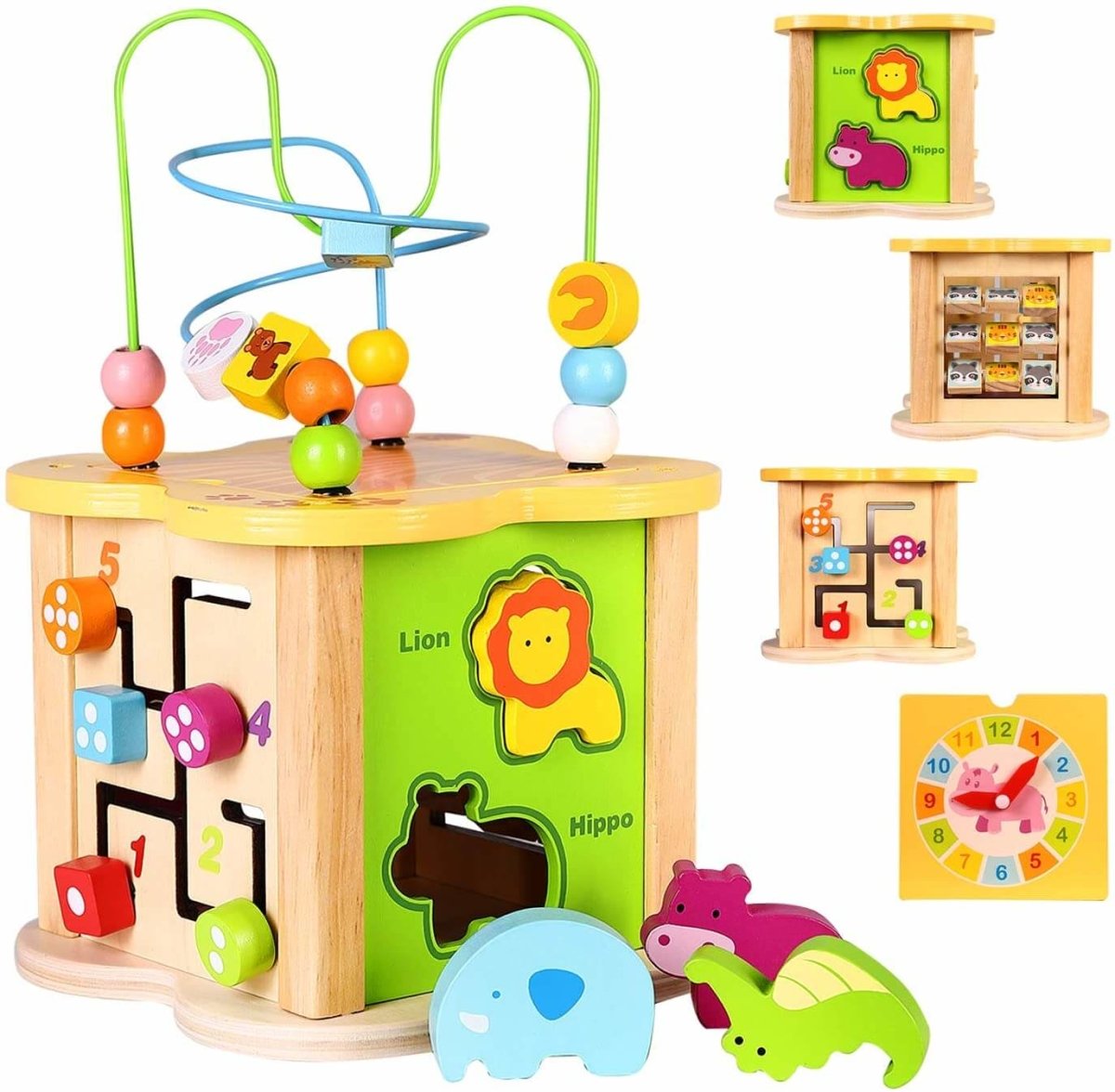 Activity Cube Set Best Seller: 6-in-1 Activity Cube – Project Montessori